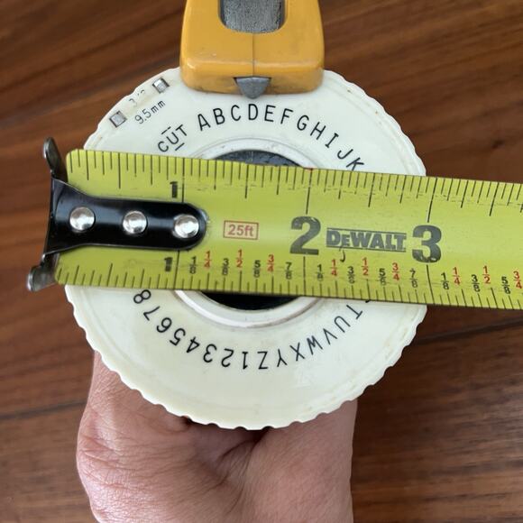 Vintage Astro Rotary Compact Hand-Held Label Maker Yellow - Picture 11 of 11